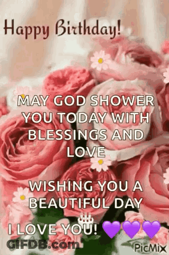 Happy Birthday I Love You GIF