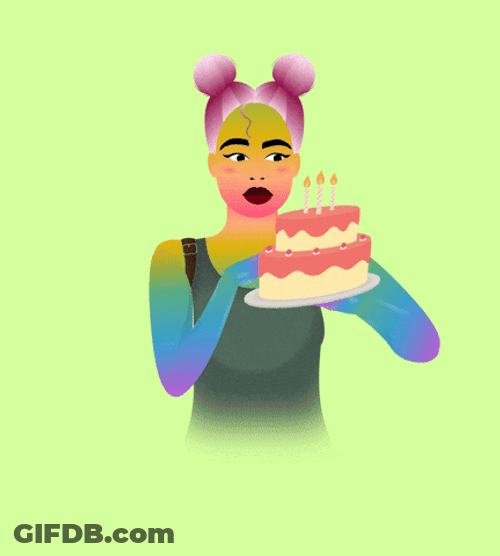 Happy Birthday In Hawaiian Pulling Something GIF