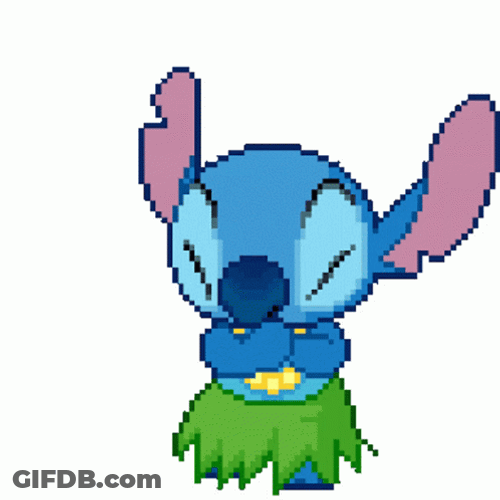 Happy Birthday In Hawaiian Stitch Hula GIF
