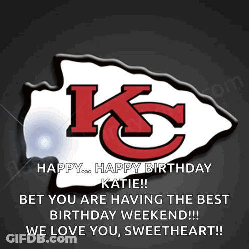 Happy Birthday Katie We Love You Sweetheart GIF