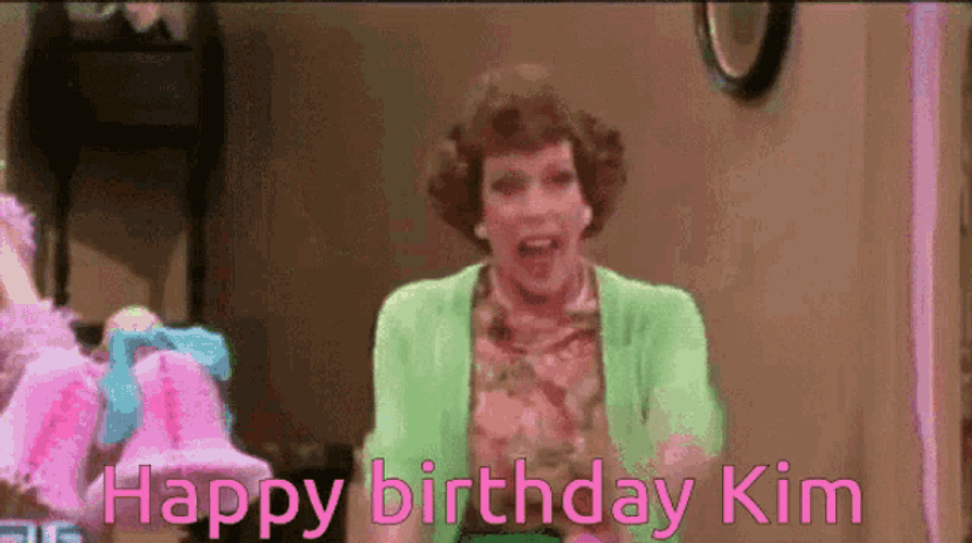 Happy Birthday Kim GIF
