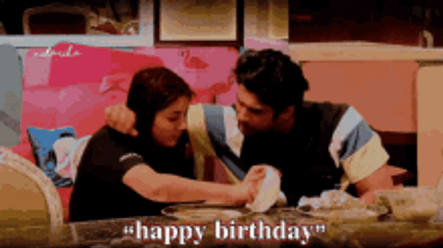 Happy Birthday Love Kiss GIF