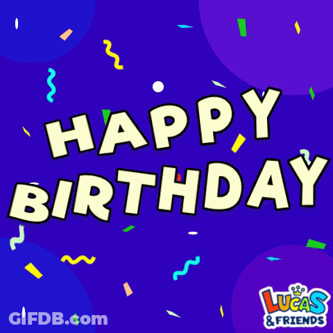 Happy Birthday Lucas And Friends GIF