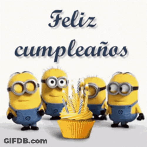 Happy Birthday Minions Feliz Cumpleanos GIF