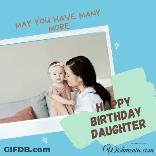 Happy Birthday Mother And Daughter Image GIF