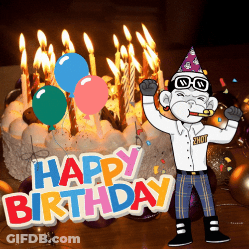 Happy Birthday Mother In Law Party GIF