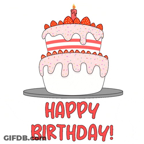 Happy Birthday My Love Unicorn Surprise GIF