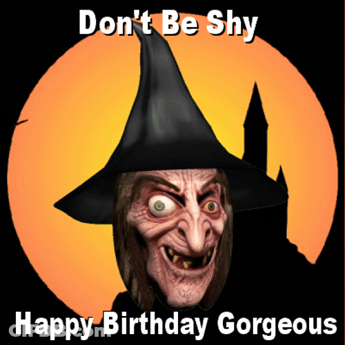 Happy Birthday Niece Gorgeous Witch GIF