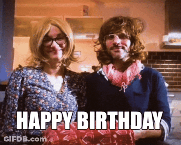 Happy Birthday Niece Here's Your Gift GIF