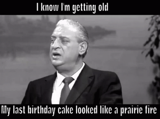 Happy Birthday Old Man In Suit GIF