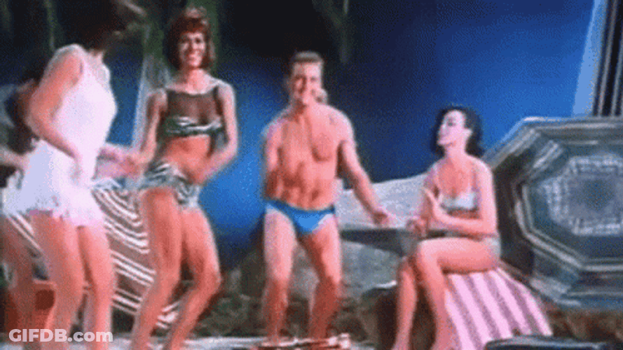 Happy Birthday Party Beach GIF