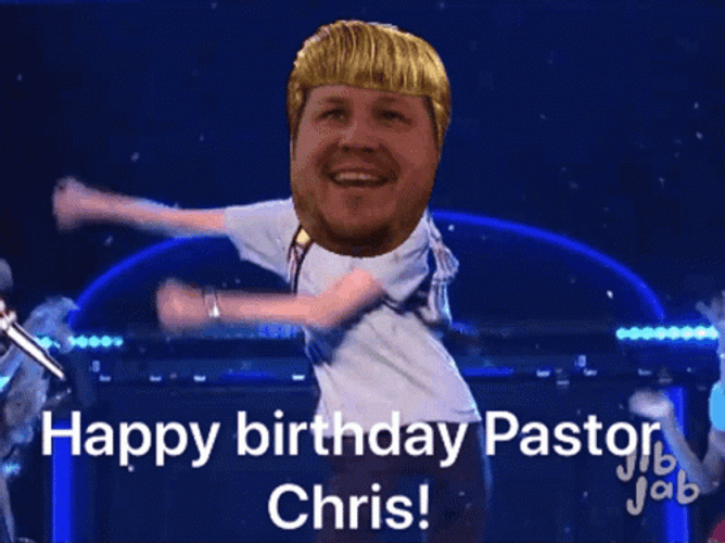 Happy Birthday Pastor Chris Dance Meme GIF