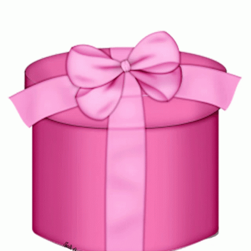 Happy Birthday Pink Cake Gift GIF