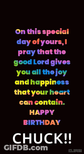 Happy Birthday Prayer For Joy And Happiness GIF