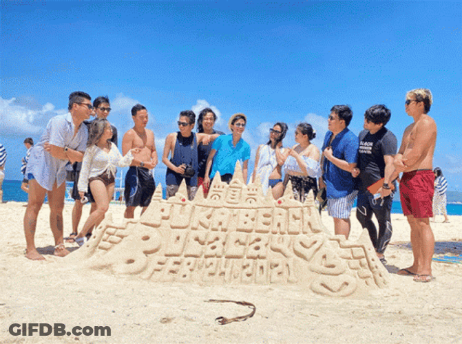 Happy Birthday Puka Beach Boracay GIF