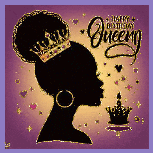 Happy Birthday Queen GIF