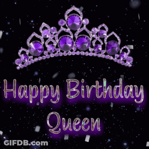 Happy Birthday Queen Wife GIF