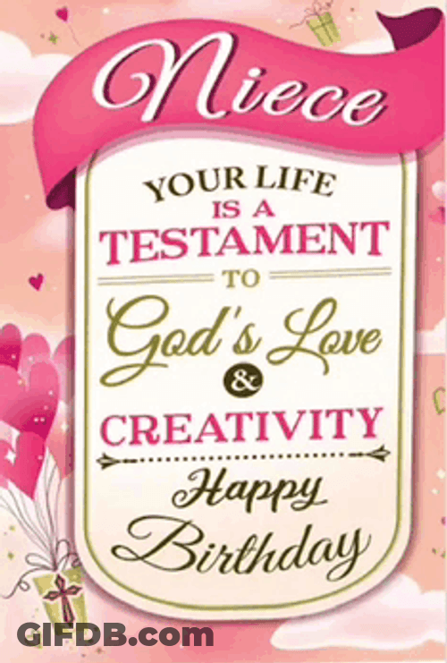 Happy Birthday Religious God's Love GIF