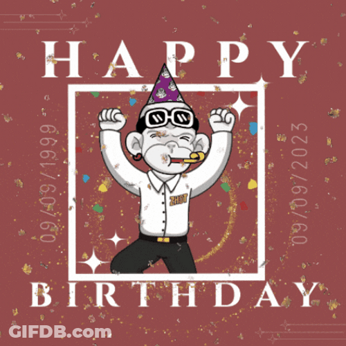 Happy Birthday Religious Party GIF
