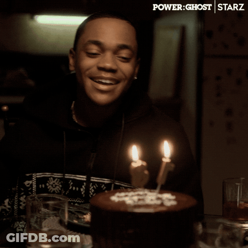 Happy Birthday Religious With Blowing Candle GIF