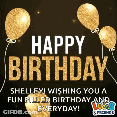 Happy Birthday Shelley GIF
