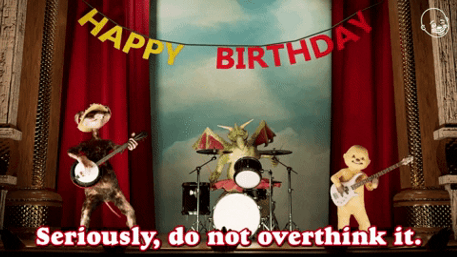 Happy Birthday Singing GIF