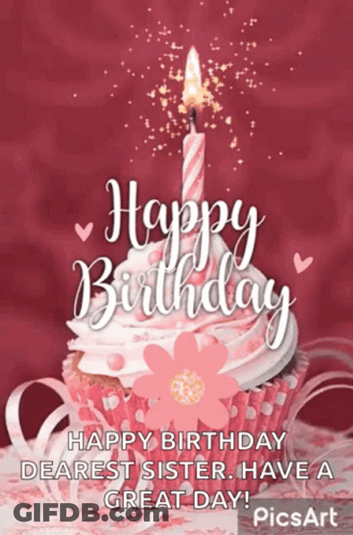 Happy Birthday Sis GIF