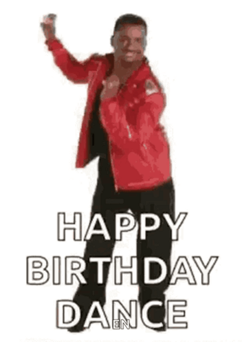 Happy Birthday Sister Funny Meme Carlton Dance GIF