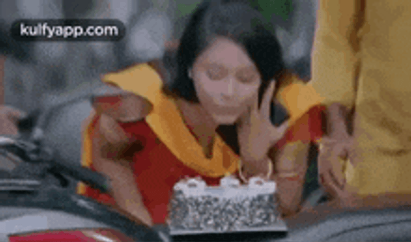 Happy Birthday Song Family Celebrate Cake GIF
