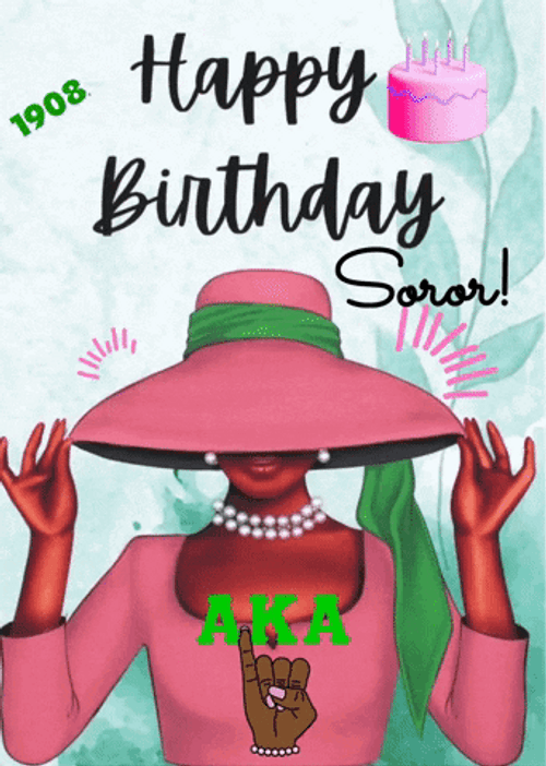 Happy Birthday Soror Aka GIF
