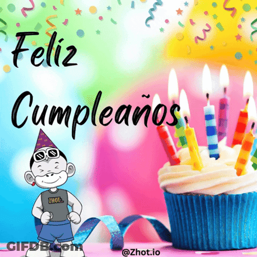 Happy Birthday Spanish Religious GIF