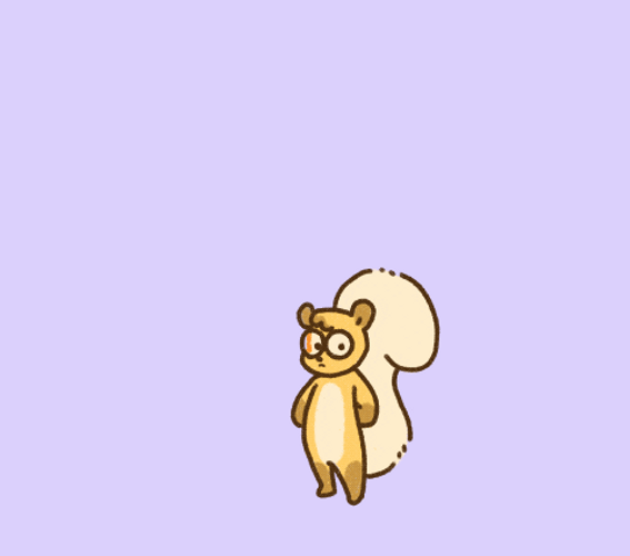 Happy Birthday Squirrel Confetti Brother Meme GIF