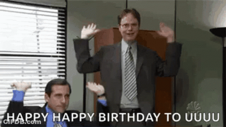 Happy Birthday Steve Carell The Office Series GIF