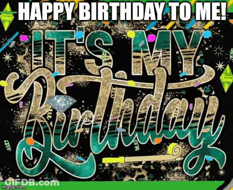 Happy Birthday To Me Poster GIF