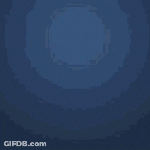 Happy Birthday To You Birthday Card On Blue GIF