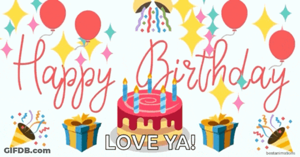 Happy Birthday To You Cake GIF