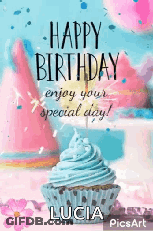 Happy Birthday To You Cupcake GIF