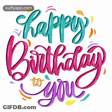 Happy Birthday To You Greeting Card GIF