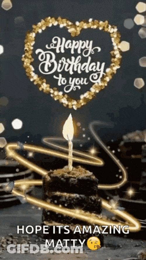 Happy Birthday To You Image GIF