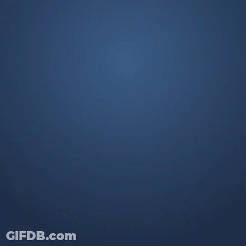 Happy Birthday To You On Blue Background GIF
