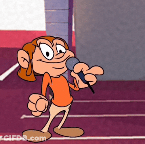 Happy Birthday Uncle Cute Cartoon Speaking GIF