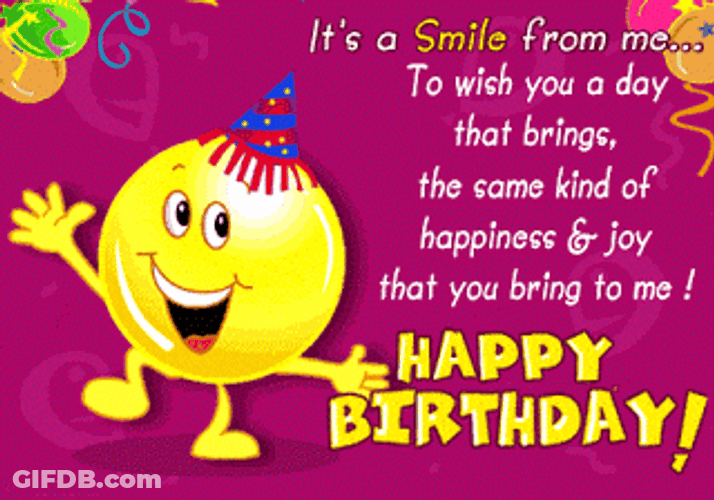 Happy Birthday Uncle Jolly Emoticon GIF