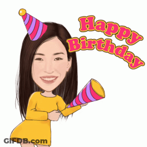 Happy Birthday Uncle Shooting Confetti GIF