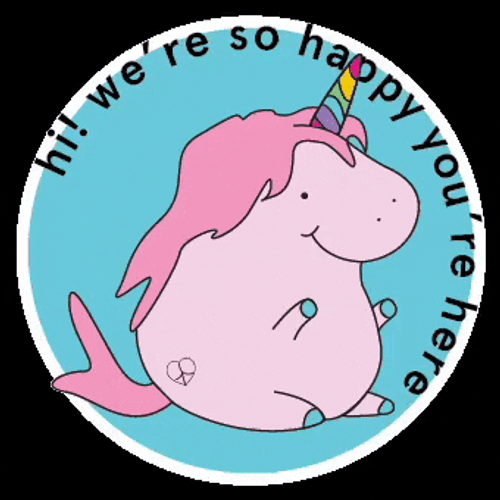 Happy Birthday Unicorn We're So Happy GIF