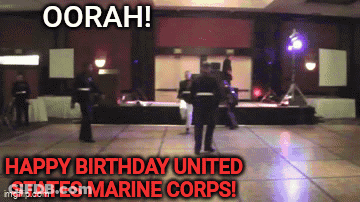 Happy Birthday United States Marine Corps GIF