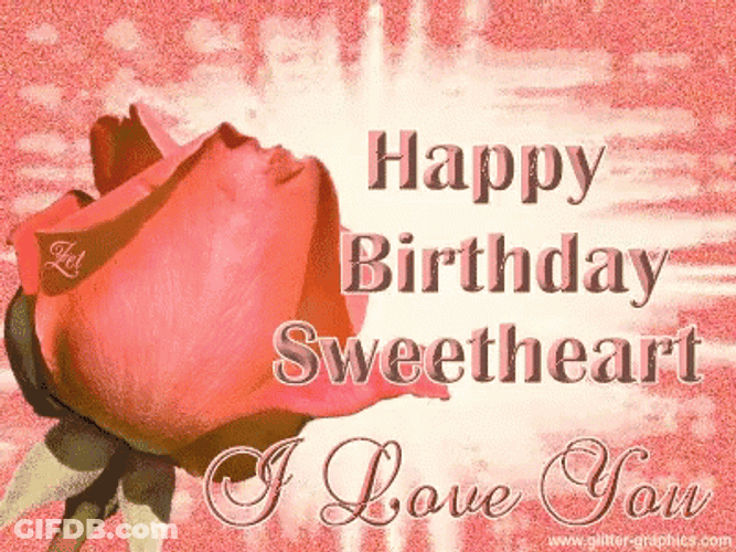 Happy Birthday Wife I Love You GIF