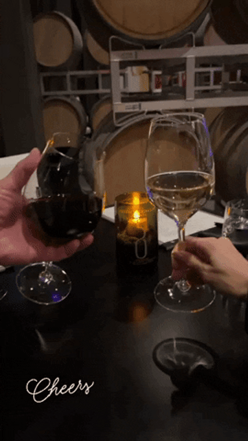 Happy Birthday Wine Peaceful Night GIF