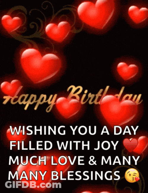 Happy Birthday Wishes GIF