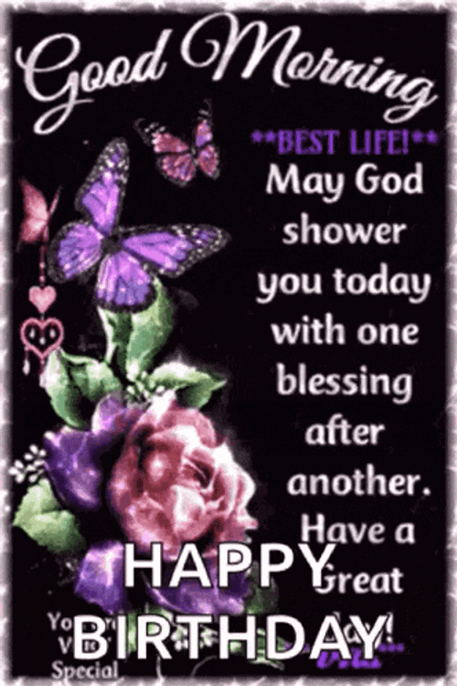 Happy Birthday Wishes GIF