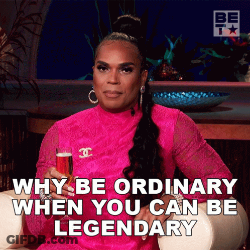 Happy Birthday With Gold Confetti GIF